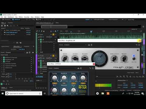 How to Mix Rap Vocals in Adobe Audition with ONLY BUILT IN/FREE Plugins