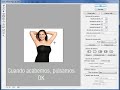 Adelgazar en Photoshop. Cómo quitarte unos kilitos de más en 3 minutos. Vídeo Screencast