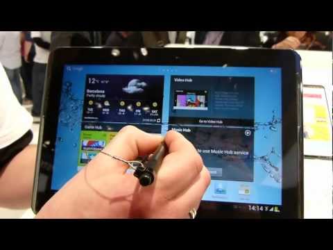 MWC 2012: Samsung Galaxy Note 10.1