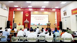 HĐND phường Trưng Vương khóa II tổ chức kỳ họp thứ 4