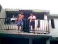 videos de chapuzón  de Pito desde segunda planta