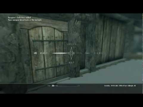 how to not become a vampire in skyrim