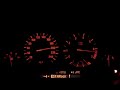 BMW E39 523i(170PS) - max speed on each gear