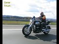 Triumph Rocket 3 on German Autobahn
