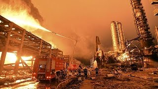 Çin'de kimyasal madde tesislerinde patlama