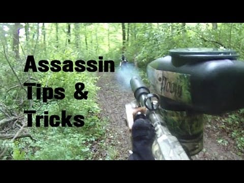 how to be a paintball sniper