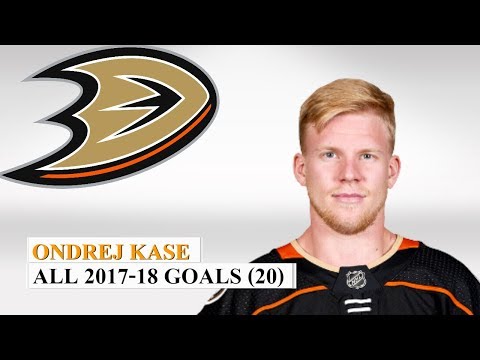 Ondrej Kase (#25) All 20 Goals of the 2017-18 NHL Season