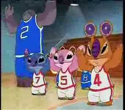 lilo - Watch in hi-def: http://www.youtube.com/watch?v=meodcYlp0NE&fmt=18 Crossover of High School Musical and Lilo & Stitch.