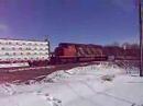 CN SD40-2L At Stevens Point