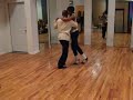 Ernest Williams and Maricela Wilson Practicing Milonga