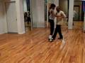 Ernest Williams and Maricela Wilson Practicing Milonga