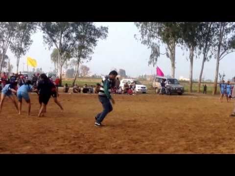 Kabaddi tournament 08-02-2914 Girls match short video Nurpur Chatha