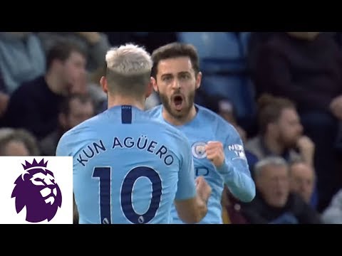 Video: Man City take lead through a Bernardo Silva goal v. Leicester City | Premier League | NBC Sports