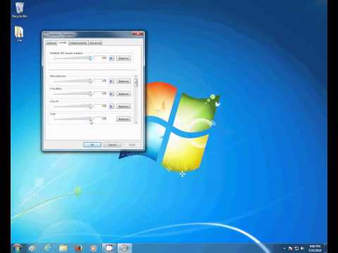 how to fix volume on computer