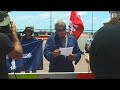 Triton MUA Picket Line Triton MUA Picket Line