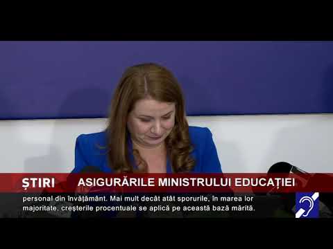 Asigurările ministrului Educației