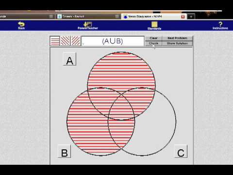 Sets - union, intersection, and complements