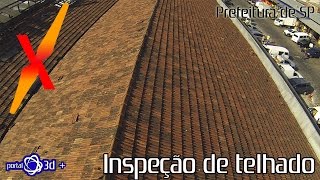 Inspeção de telhados com Drone em SP