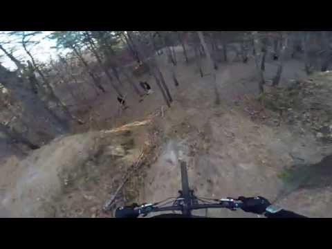 Downhill Mountain Biking Fail at Allaire State Park in Wall New Jersey