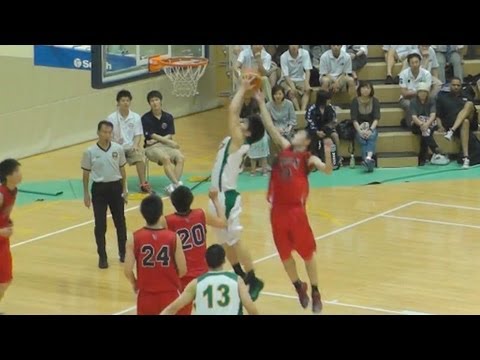 Basketball 青山学院大 vs.日本大学(4Q)準決勝 関東大学バスケットボール新人戦 2013.6.15