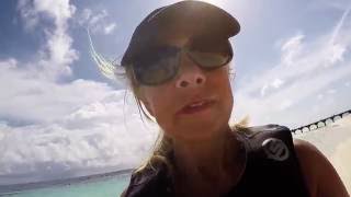 Catamaran sailing Maldives