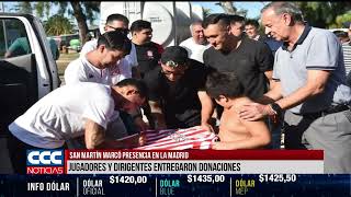 SAN MARTÍN MARCÓ PRESENCIA EN LA MADRID