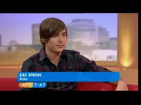 Zac Efron INTERVIEW On GMTV Zac Efron INTERVIEW On GMTV