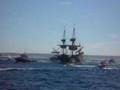 MAYFLOWER II Sets Sail - 50th Anniversary Procession