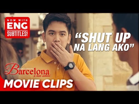 BALIKAN: Joshua, napa-'shut up na lang ako' sa KathNiel! | Barcelona | Movie Clips