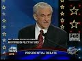 Ron Paul SC Debate on Electability Question 5 - 01/10/2008 Ron Paul SC Debate on Electability Question 5 - 01/10/2008