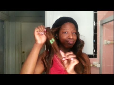 how to remove chewing gum from hair