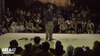 Walid – Open Air Area 47 Poppin Judge Demo (Another angle)