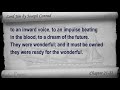 chapters 21-22. classic literature videobook with synchronized text, interactive transcript, and closed captions in multiple languages. audio courtesy of librivox. read by stewart wills. playlist for lord jim by joseph conrad: www.youtube.com