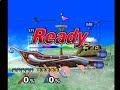 super smash bros melee marth vs  young link raw