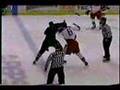 Gruenke vs Kaufman Hockey Fight (Preseason NAHL)