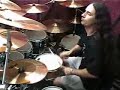 Drum solo blast beat