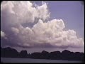 and floating boat / どろんこ雲