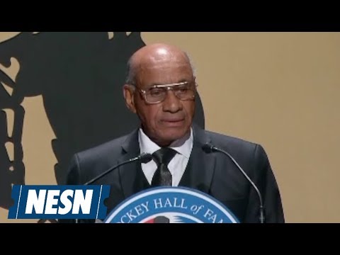 Video: Willie O'Ree Continues Legacy In Hockey Hall Of Fame Class Of 2018
