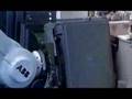 ABB Robot picking small bottles