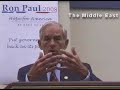 Ron Paul on the Middle East