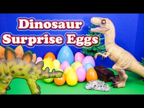 dinosaur - I have always loved learning about Dinosaurs. In this YouTube Surprise Egg Video we open 20 dinosaur surprise eggs! While we do not open any Kinder Surprise ...