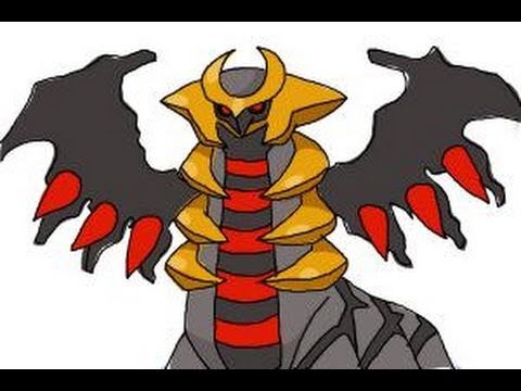 how to draw giratina