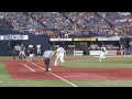 【プロ野球パ】ソフトバンク、抜け目なし! 今宮のスクイズで先制 2015/08/18 Bs-H ソフトバンク
