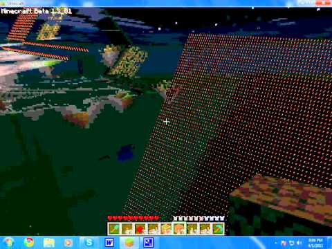 GikoSan - This is a huge screen i made (love MCedit) which is 64 by 64 pixels (about 4000 in all) it would take 256 bytes of RAM (16 bit too) on my computer, and is ri...