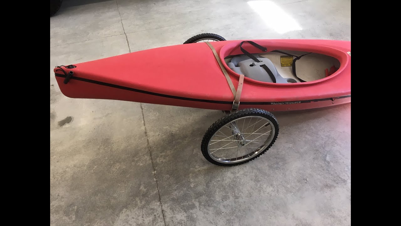 13 DIY Kayak Cart You Can Build On A Budget The SelfSufficient Living
