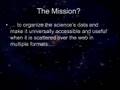 Curating the Dark Data in the Long Tail of Science