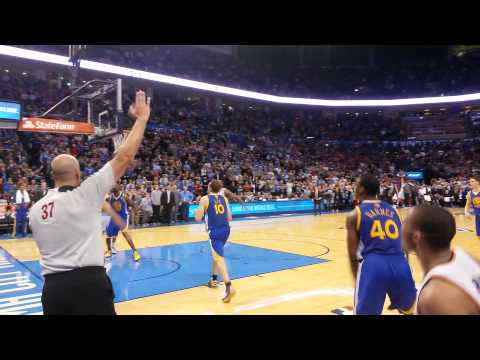 Westbrook winning shot okc thunder warriors 11-29