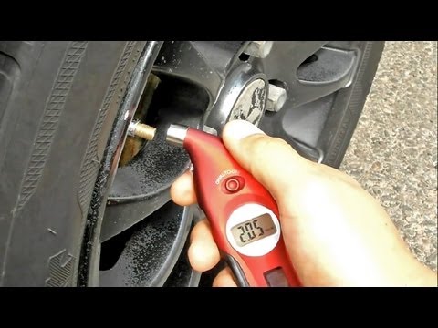 how to tire pressure gauge