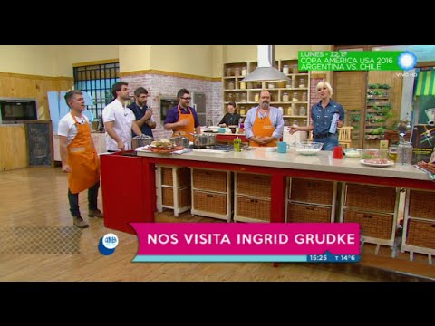 Ingrid Grudke en Cocineros Argentinos
