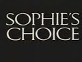 Sophie's Choice (1982) Trailer